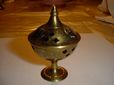 Vintage Brass Incense Burner View 1