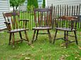 All Solid Wood Chair Trio-2