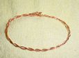 Hand Made Copper Braided Bangle Bracelet2