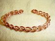 Copper Braided Cuff Bracelet1