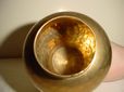 Hammered Brass Vase View 4