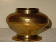 Hammered Brass Vase View 5