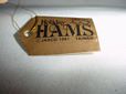 Vintage Holiday Hams Wooden Ornament-2