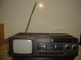 Montgomery Ward TV AM-FM Radio-Cassette Player-Recorder