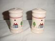 Vintage American Country Salt & Pepper Shaker Set view 1