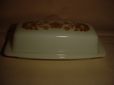 Vintage Pyrex Corelle Gold Butterfly Butter Dish #72-B view 1