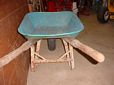 Vintage Wheelbarrow with Pneumatic Wheel-5