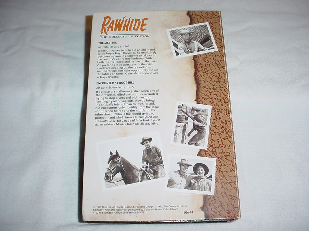 Rawhide Series Collectors Edition Videos